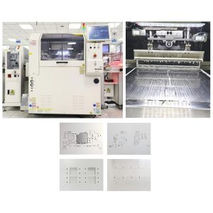 šablonski tisk za učinkovito spajkanje